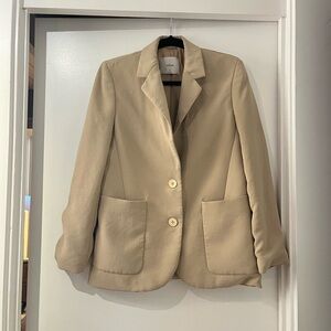 Aritiza Wilfred Beige Camel Women's Blazer